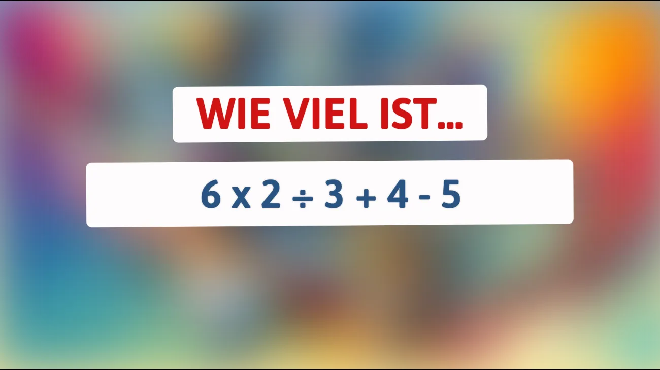 Nur 1 von 100 schafft es: Kannst du dieses mathematische Rätsel lösen?"