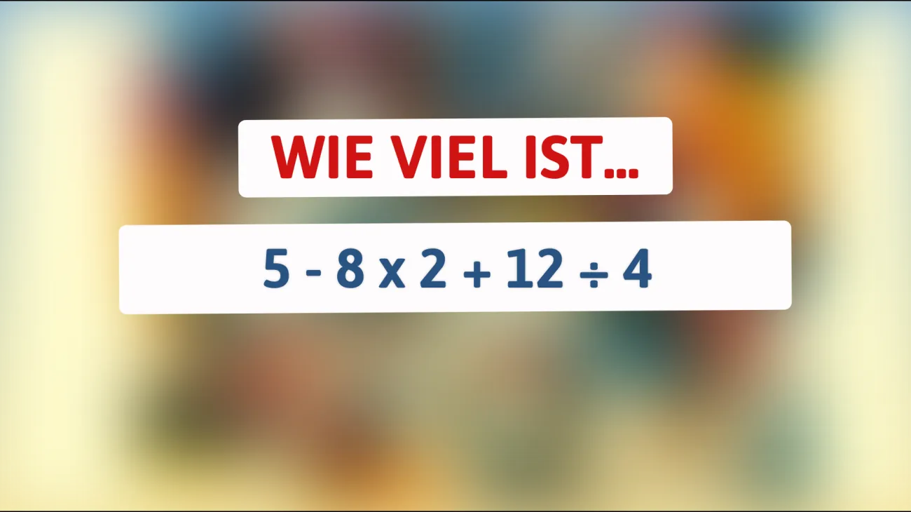 Nur für Genies: Kannst du dieses mathematische Rätsel lösen?"