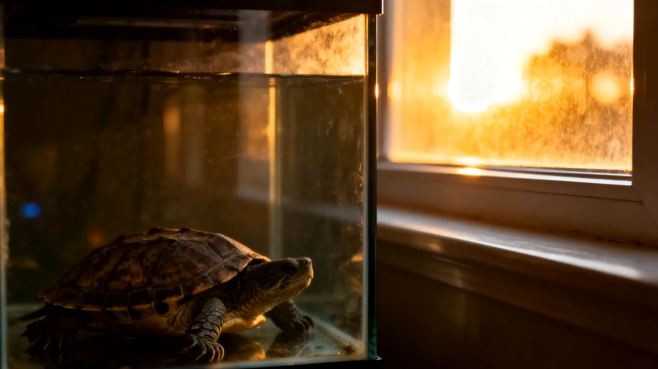 Schildkröten benötigen in der Wohnungshaltung eine strukturierte tägliche Routine mit angemessenen Licht- und Wärmezyklen, regelmäßigen Fütterungszeiten und ausreichend Bewegungsmöglichkeiten, um ihre natürlichen Verhaltensweisen auch in geschlossenen Räumen ausleben zu können"